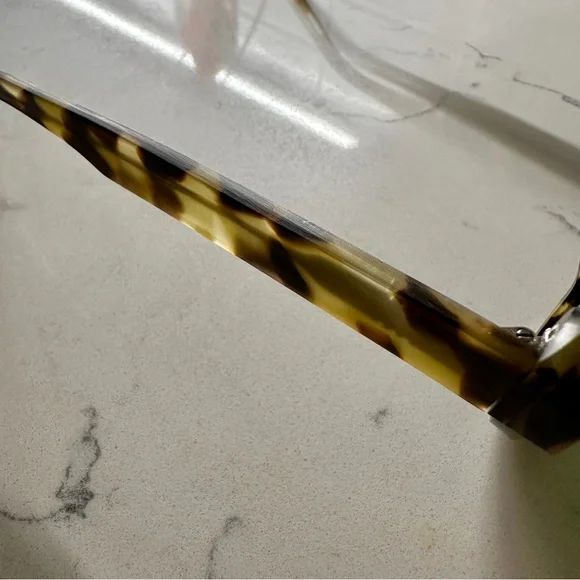 AKILA Apollo Raw Sunglasses – Raw Tortoise Frame with Green Lenses NEW! - Picture 4 of 5